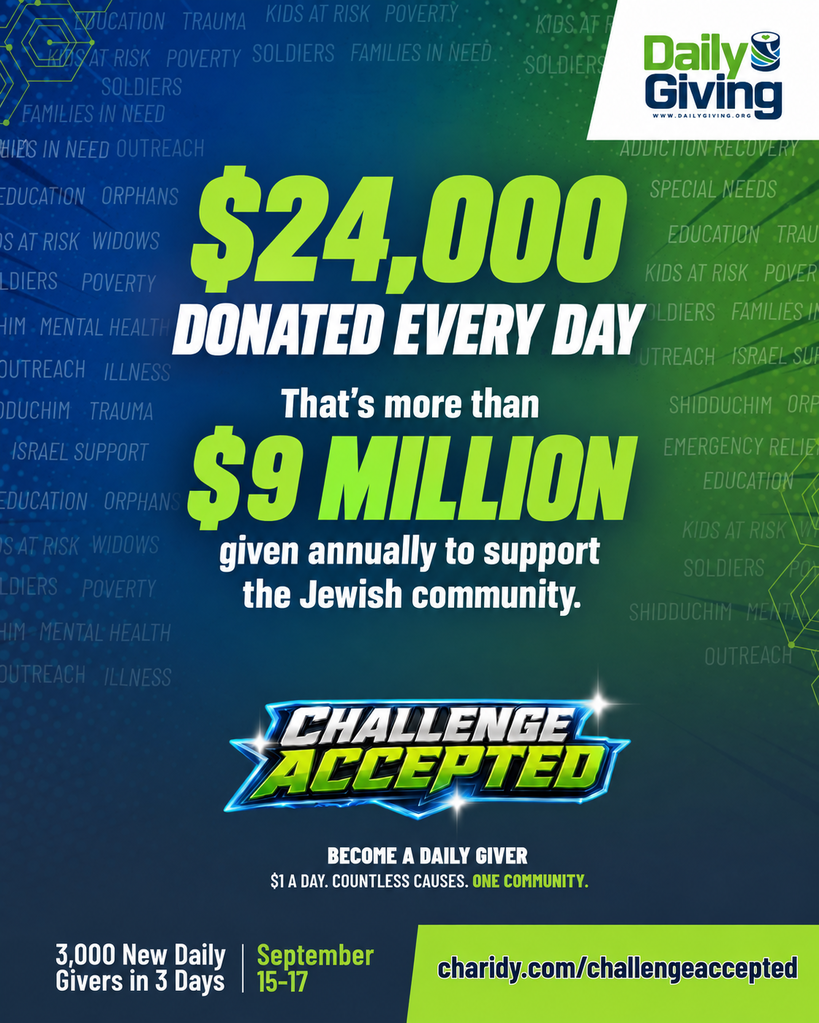 $24,000 Donated Every Day